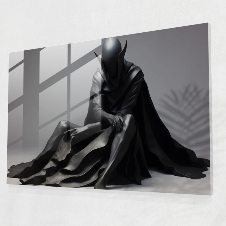 Mythology Glass Print: Hades, Ruler Of The Underworld - Mythology, Underworld, Wall Decoration, Glass Print