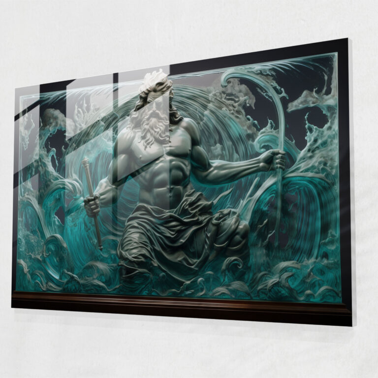 Mythology Glass Wall Art - Mythology, Glass Wall Art, Home Decoration, Wall Decoration