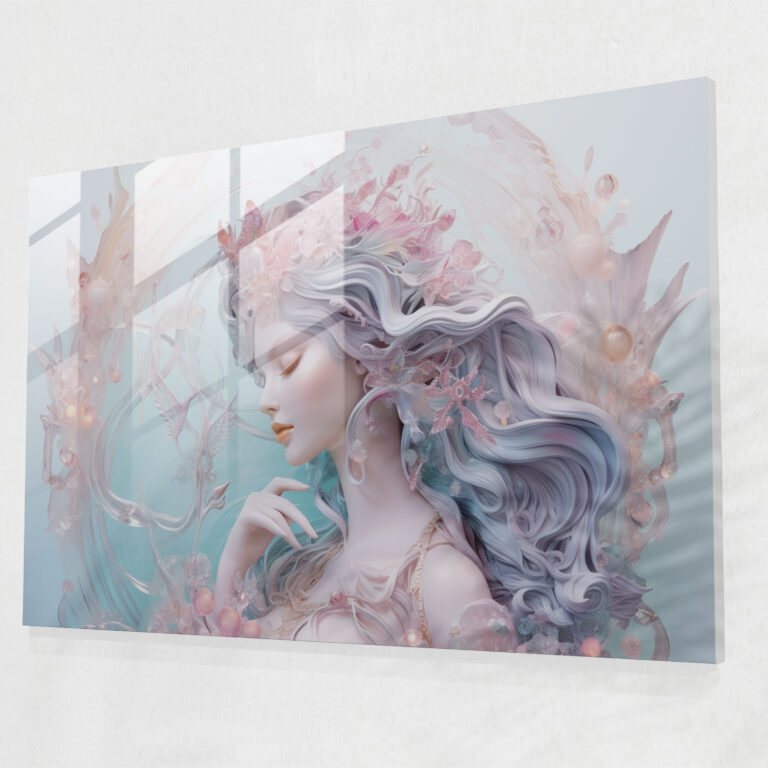 Mythology Glass Wall Art - Mythology, Glass Art, Wall Decoration, Modern Art