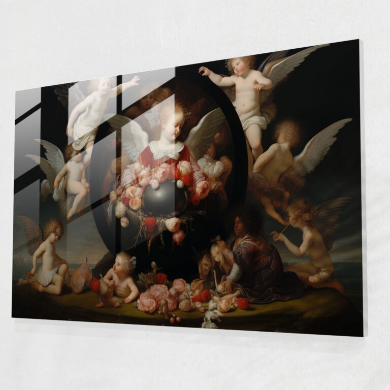 Mythology Glass Print - Venus Rising From The Sea - Mythology, Renaissance, Home Decoration, Mythology