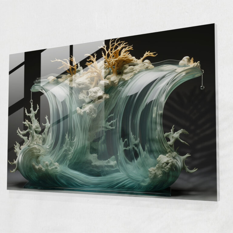 Mythology Wall Decoration - Mythology, Glass Print, Wall Decoration, Surreal Glass Sculpture