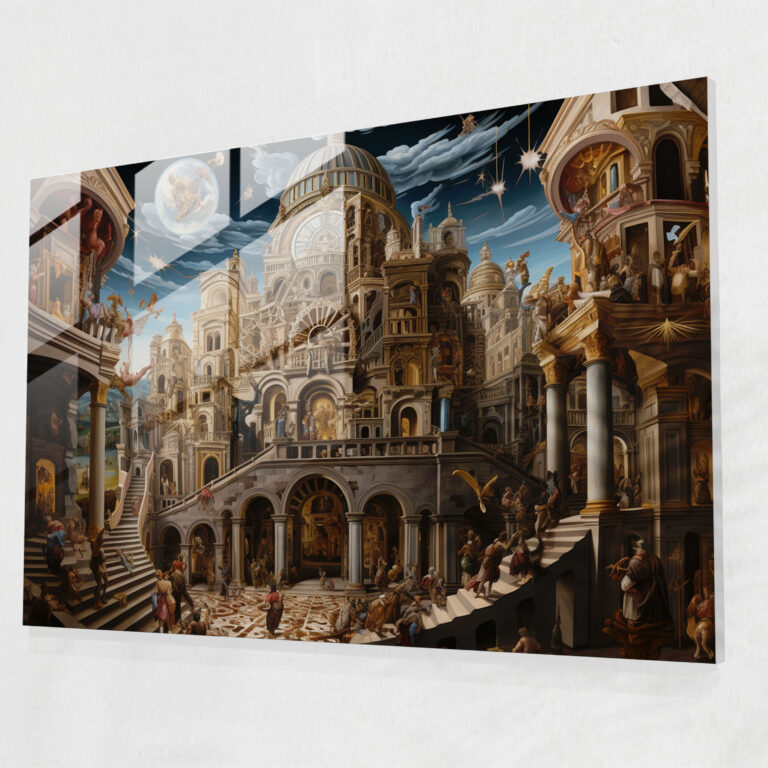 Mythology Modern Art - Mythology, Modern Art, Glass Wall Art, Mythology