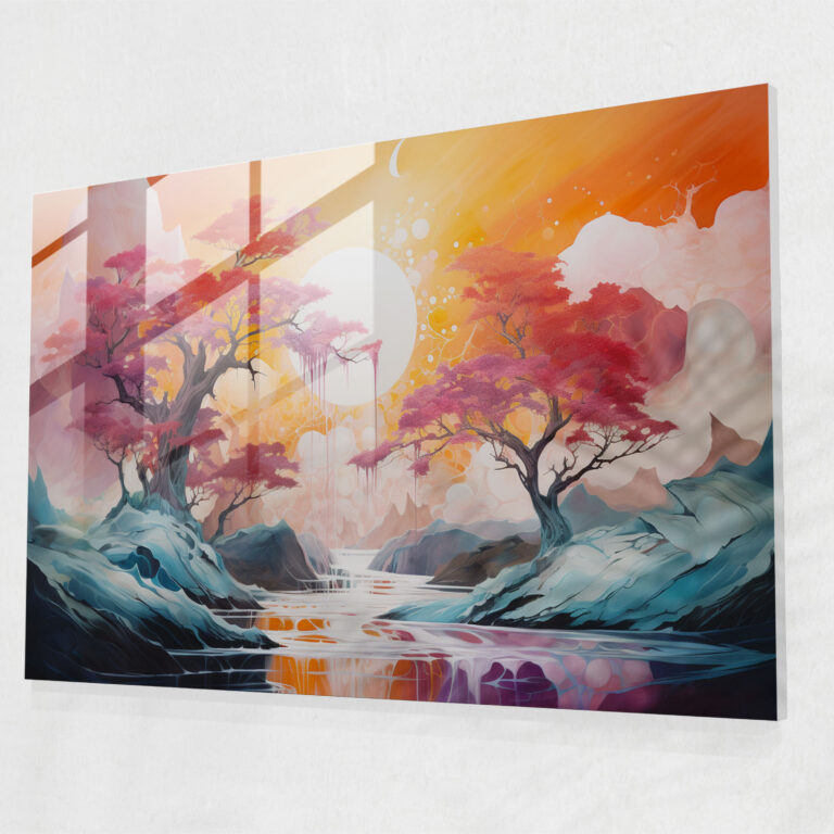 Mythology Glass Print - Mythology, Home Decoration, Glass Art, Glass Print