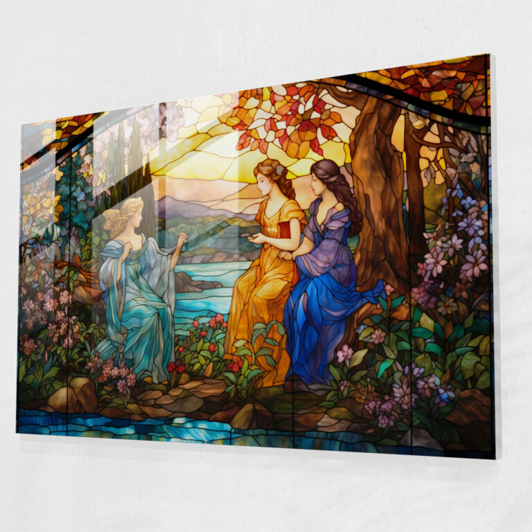 Mythology Glass Print - Mythology, Mythology, Glass Print, Glass Art