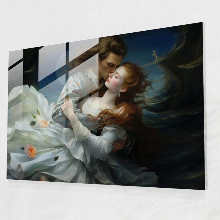Mythology Glass Print - Birth Of Venus - Mythology, Renaissance Oil Painting, Mythology Glass Print, Modern Art