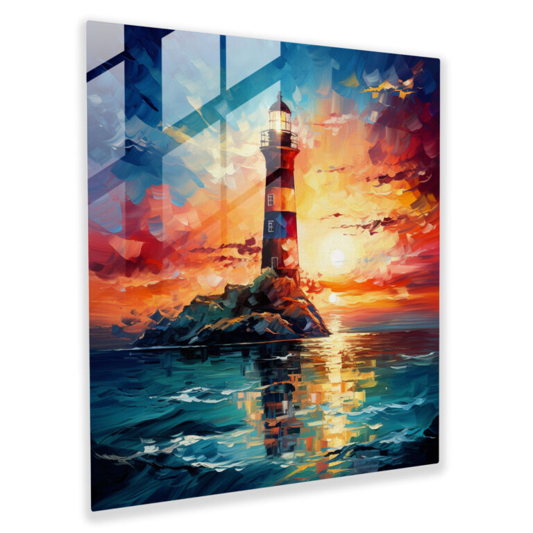 Maiden Tower Glass Print - Maiden Tower, Home Decoration, Wall Decoration, Glass Print