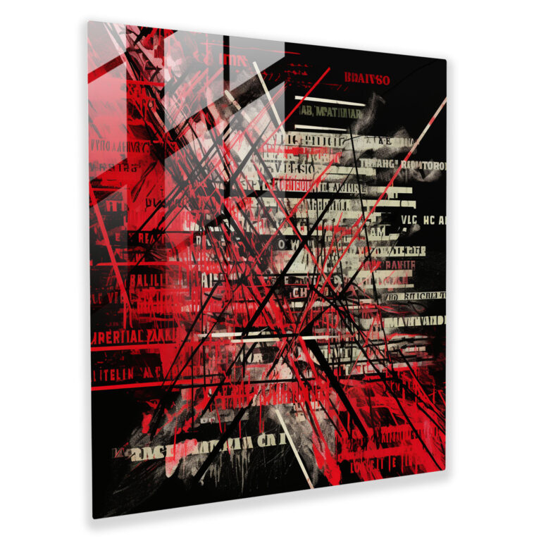 Metallica Lyrics Glass Print - Metallica, Inspiring, Glass Print, Visual Elements