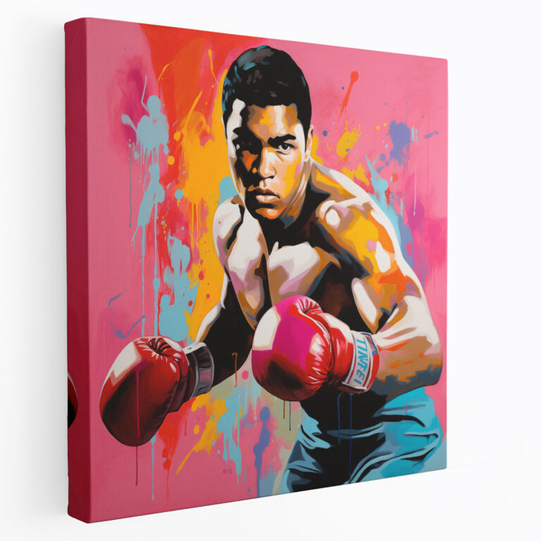 Muhammad Ali Wall Art - Muhammad Ali, Canvas Print, Wall Decoration, Muhammad Ali