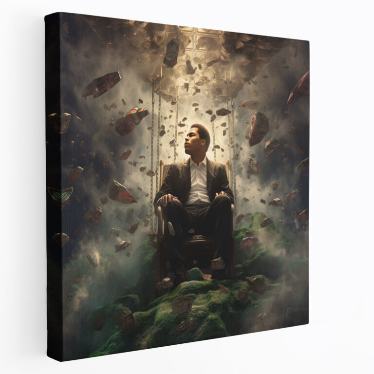 Muhammad Ali Canvas Print - Muhammad Ali, Wall Art, Wall Decoration, Home Decoration