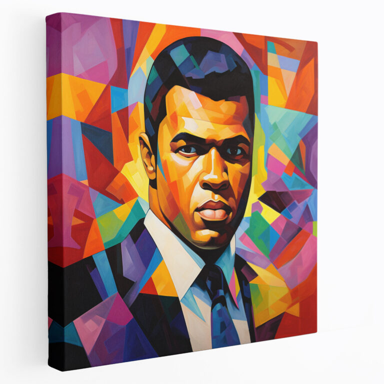 Muhammad Ali Canvas Print - Muhammad Ali, Wall Art, Wall Decoration, Muhammad Ali