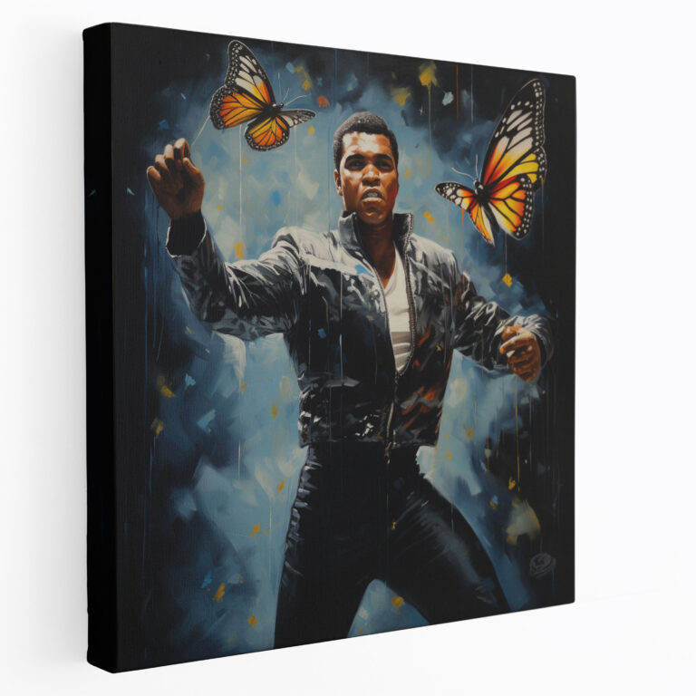 Muhammad Ali Canvas Print - Muhammad Ali, Canvas Print, Bee, Home Decoration