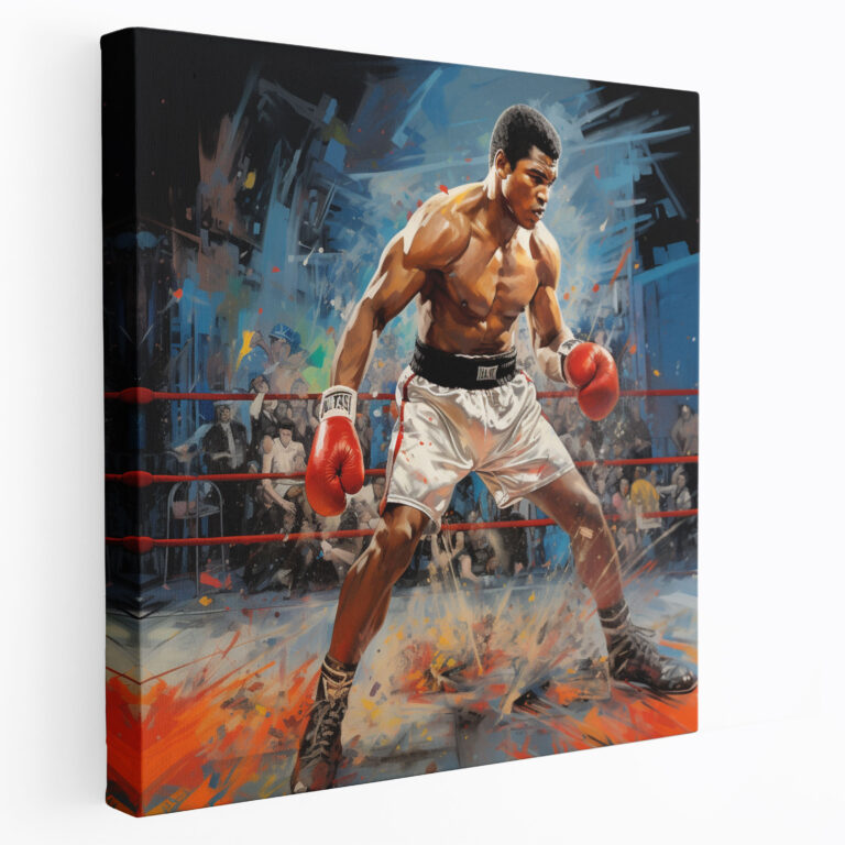Muhammad Ali Career Canvas Print - Muhammad Ali, Canvas Print, Home Decoration, Career