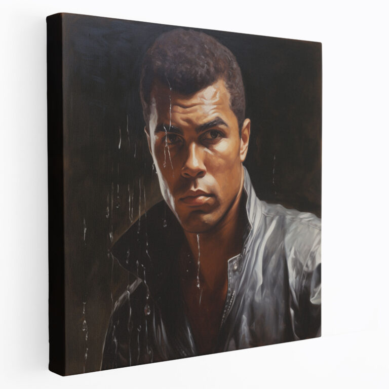 Muhammad Ali Wall Art - Muhammad Ali, Canvas, Home Decoration, Canvas Wall Art