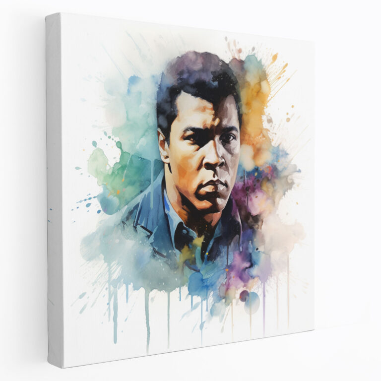 Muhammad Ali Canvas Print - Muhammad Ali, Home Decoration, Wall Decoration, Canvas Wall Art
