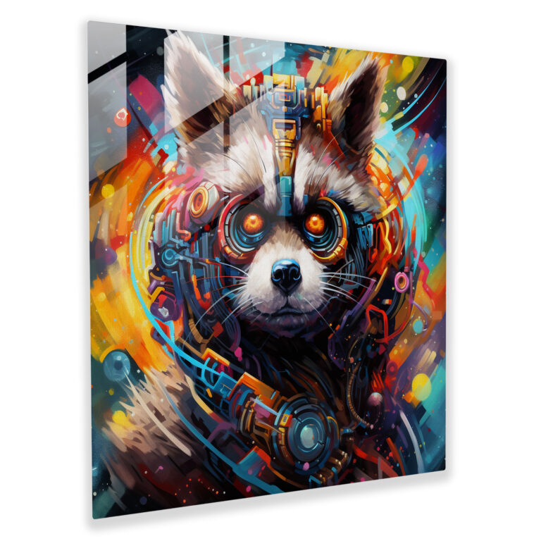Marvel Guardians Of The Galaxy Glass Print - Marvel, Glass Art, Wall Decoration, Abstract Artwork