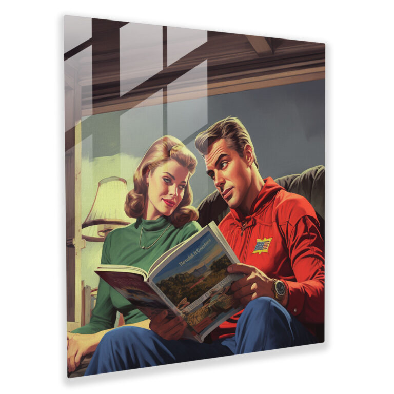 Marvel Retro Glass Print - Marvel, Glass Art, Modern Art, Nostalgic