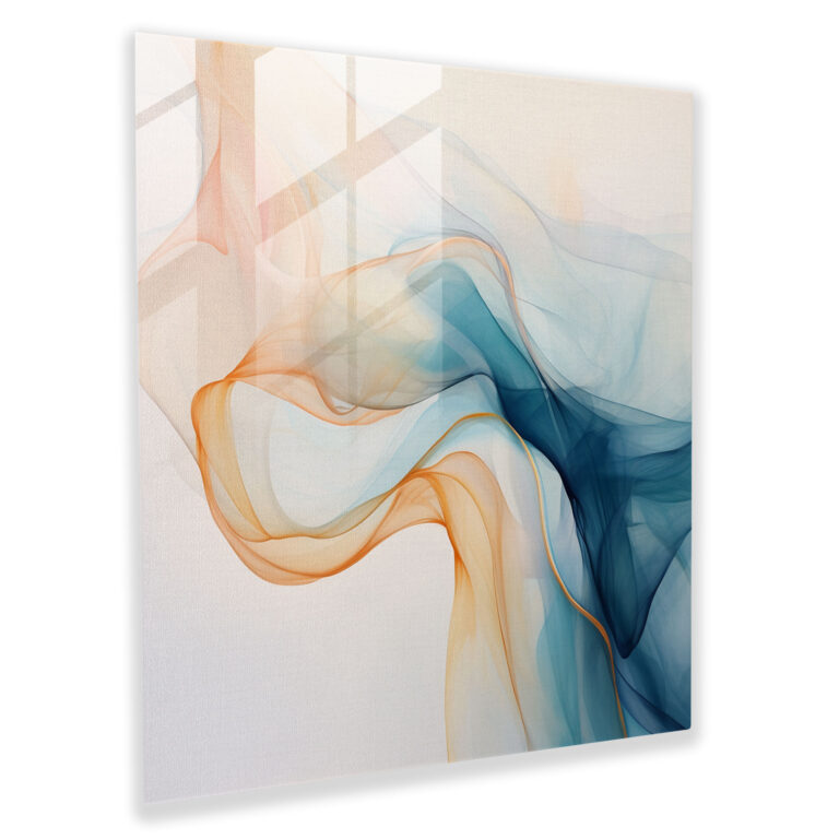Neutral Art Glass Print - Neutral, Glass Art, Glass Print, Home Decoration