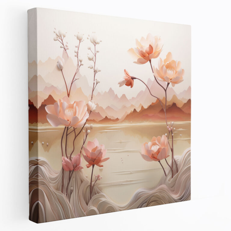 Neutral Gradient Canvas Print - Neutral, Neutral Wall Art, Neutral Wall Decoration, Neutral-Themed Artwork