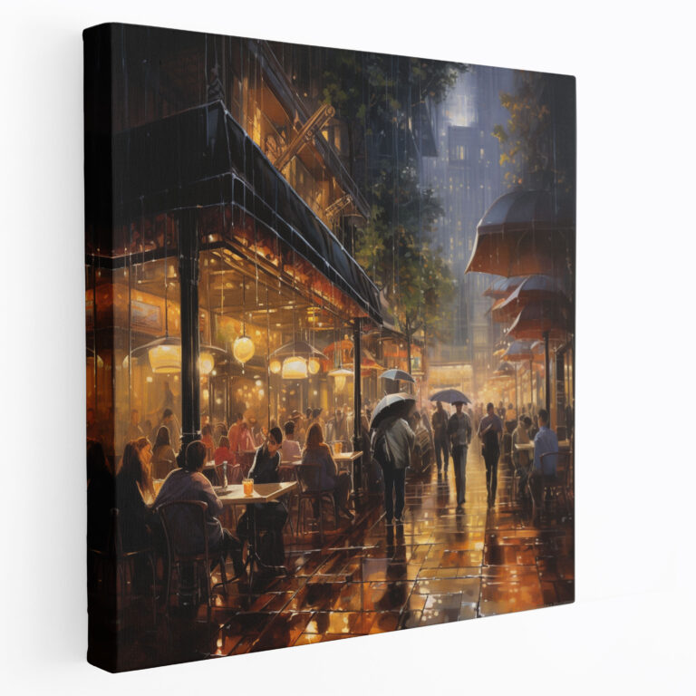 Nighthawks Wall Art - Nighthawks, Canvas, Wall Decoration, Canvas Wall Art