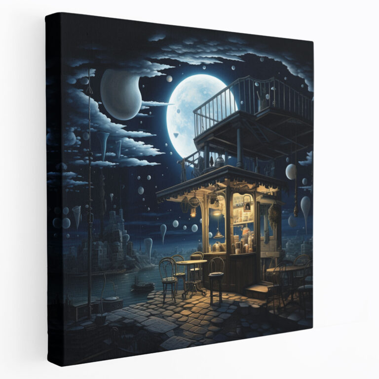 Nighthawks Canvas Print - Nighthawks, Home Decoration, Nighthawks, Wall Decoration