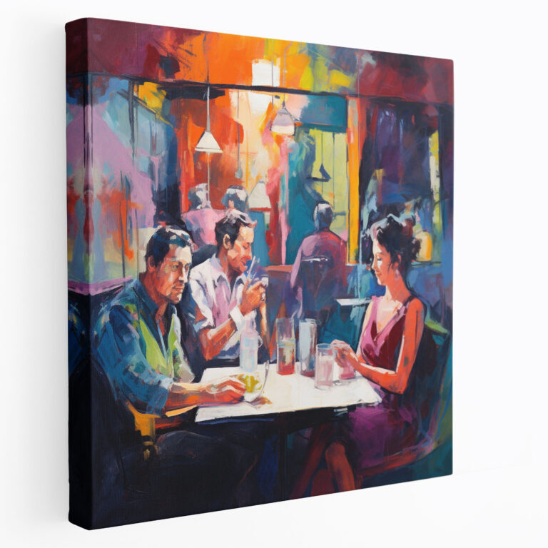 Nighthawks Canvas Print - Nighthawks, Nighthawks, Wall Art, Canvas Wall Art