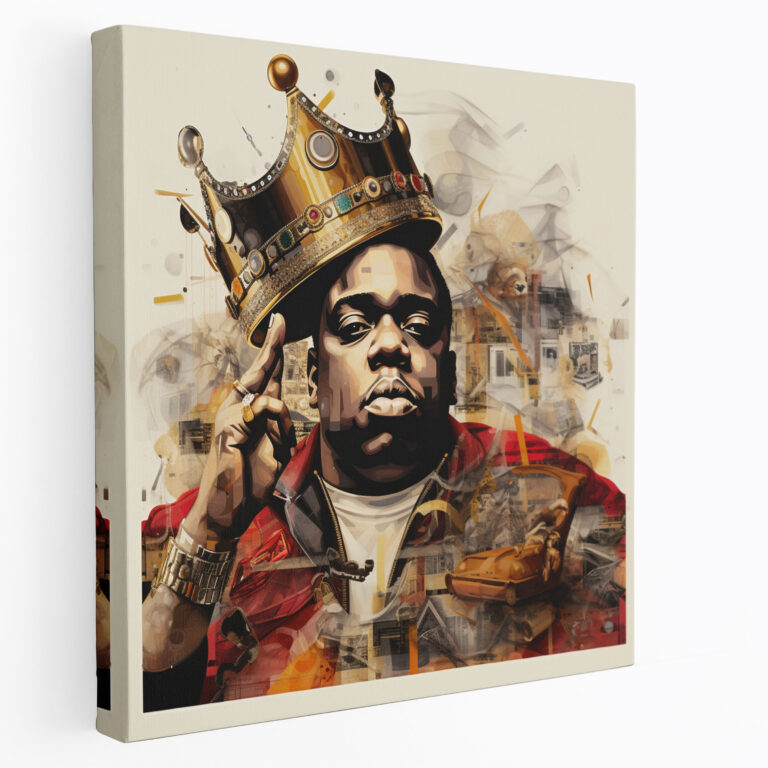 Notorious Big Collage Canvas Print - Notorious Big, Legacy, Notorious Big, Canvas Print
