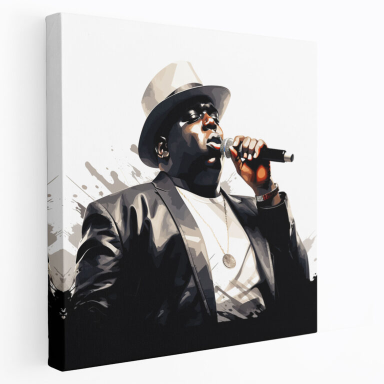 Notorious Big Canvas Print - Notorious Big, Canvas Wall Art, Wall Decoration, Hip Hop Art