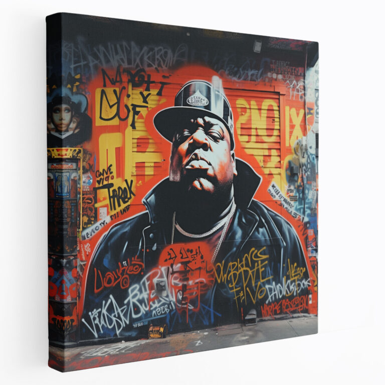 Notorious Big Wall Art - Notorious Big, Wall Decoration, Wall Art, Urban Style