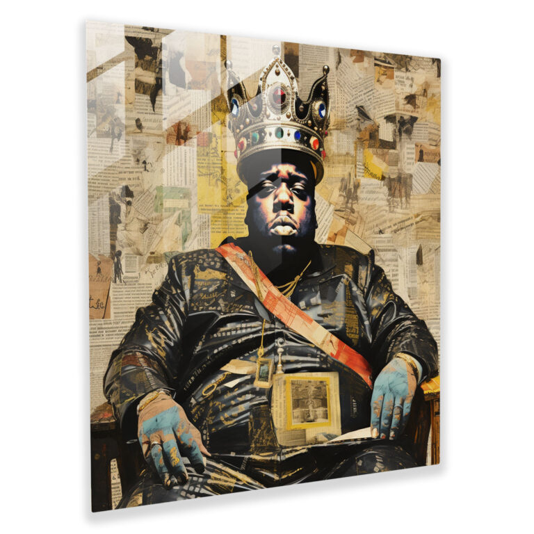 Notorious Big Glass Print - Notorious Big, Glass Print, Home Decoration, Album Covers