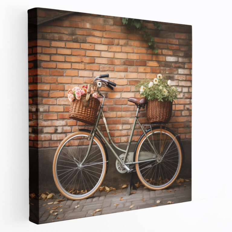 Nostalgia Canvas Print - Old-Fashioned Bicycle - Nostalgia, Nostalgia, Old-Fashioned Bicycle, Wall Art