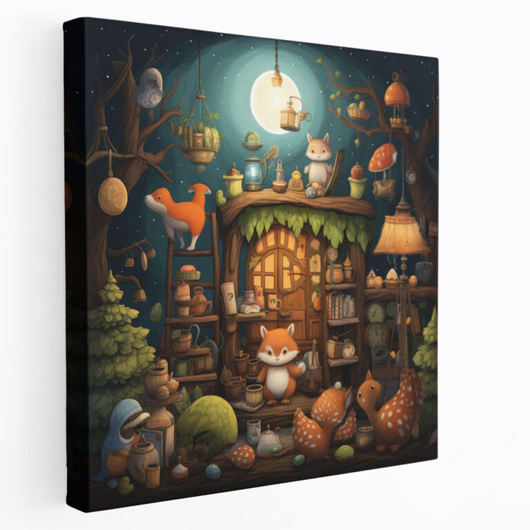 Magical Nursery Wall Decoration - Nursery, Canvas Wall Art, Wall Decoration, Magical