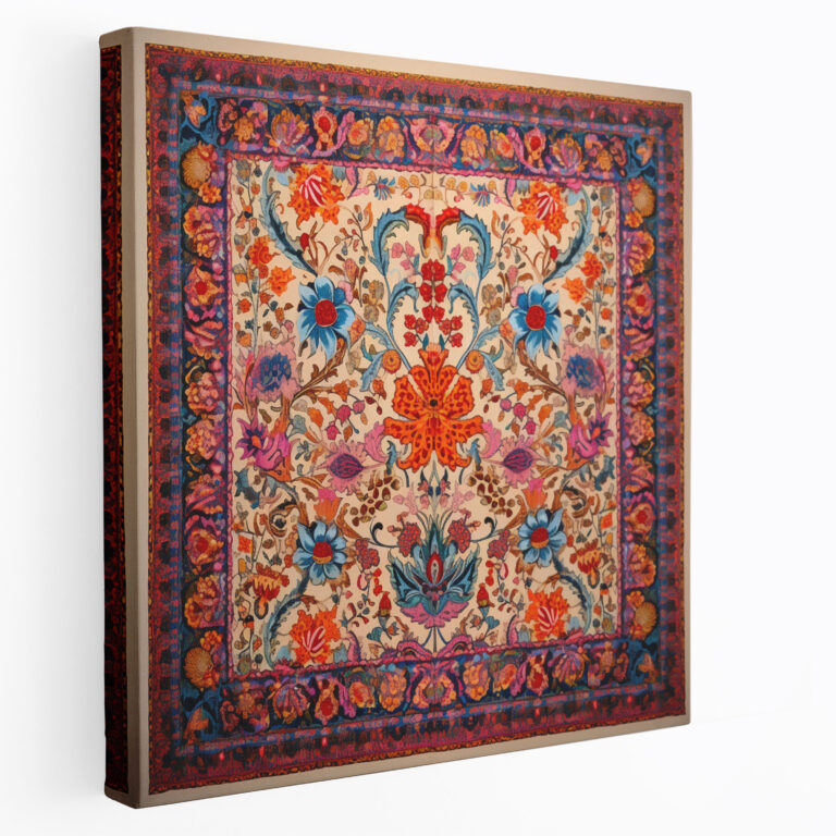 Ottoman Carpet Canvas Print