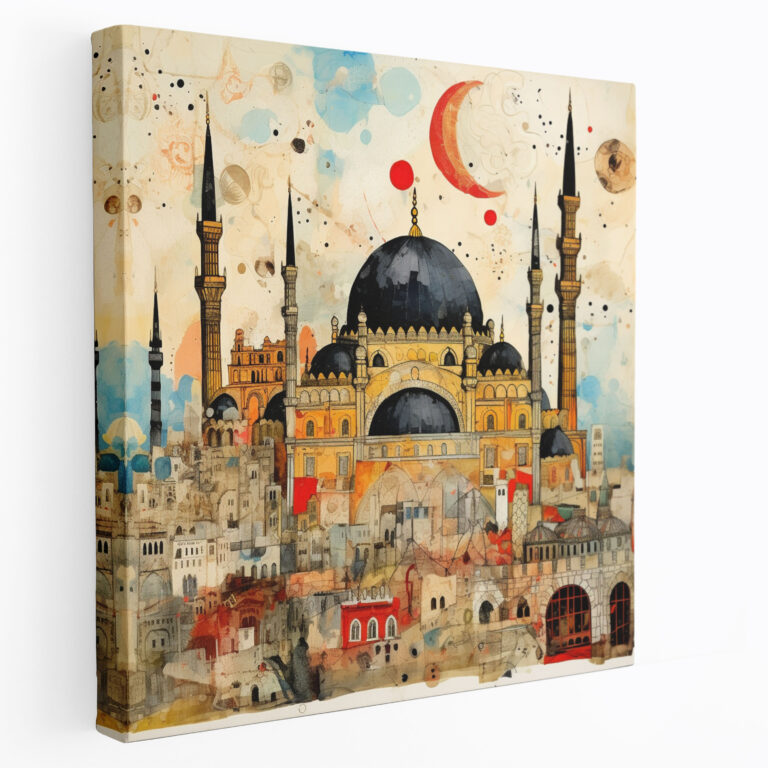 Contemporary Ottoman Architecture Canvas Print