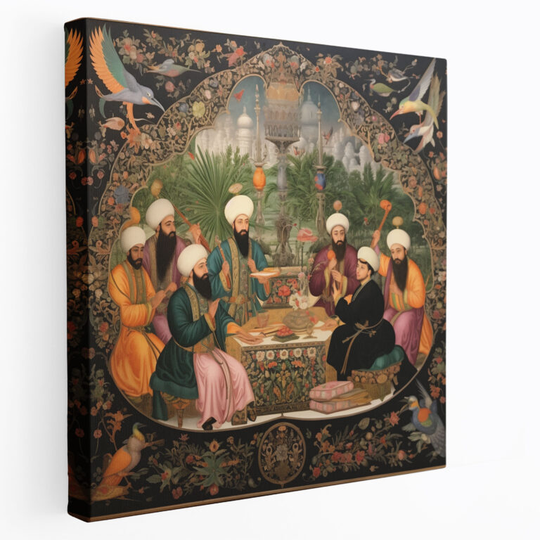 Opulent Ottoman Sultans Canvas Print