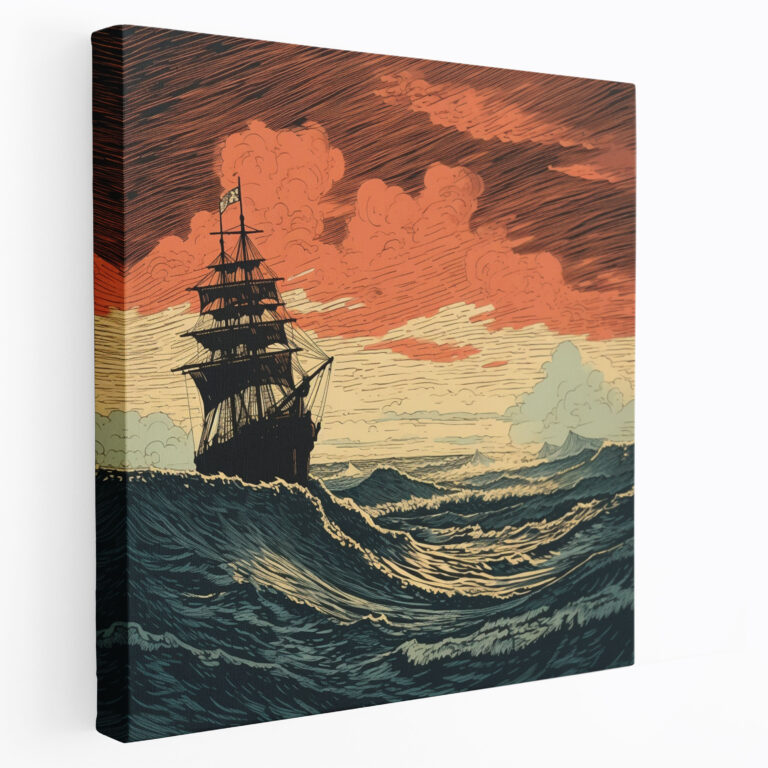 Ottoman Sea Explorers Canvas Print