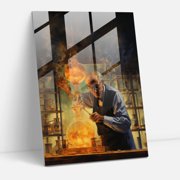Oppenheimer Home Decoration - Oppenheimer, Nuclear Physics, Impressionist, Oppenheimer