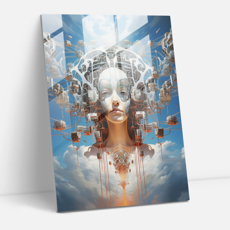 Oppenheimer Glass Print - Oppenheimer, Harmonious Fusion, Innovation, Oppenheimer