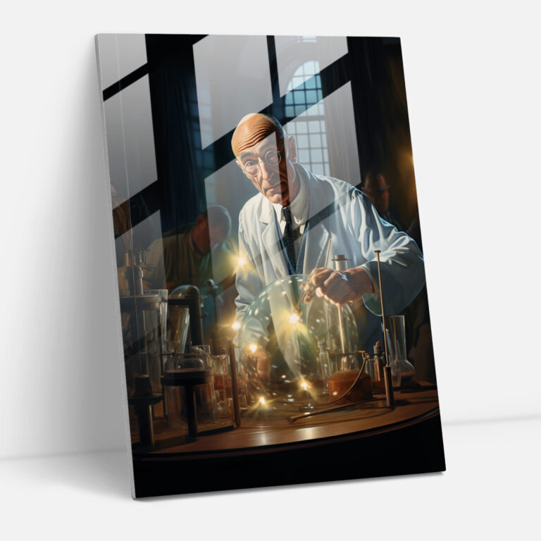 Oppenheimer Home Decoration - Oppenheimer, Testament, Photorealistic Representation, Modern Art