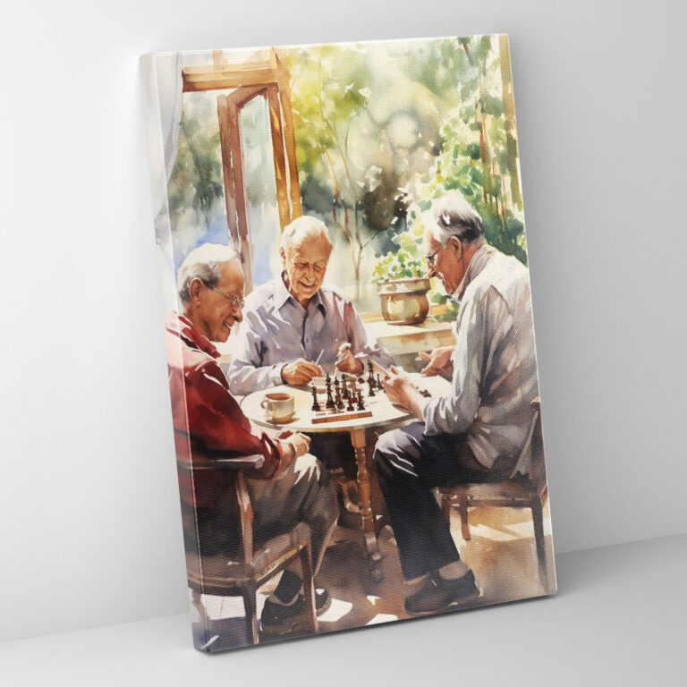Old Peoples Canvas Print - Old Peoples, Old Peoples, Canvas Print, Wall Art
