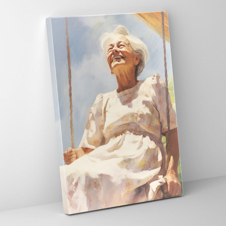 Old Peoples Wall Decoration - Old Peoples, Canvas Print, Canvas, Old Peoples