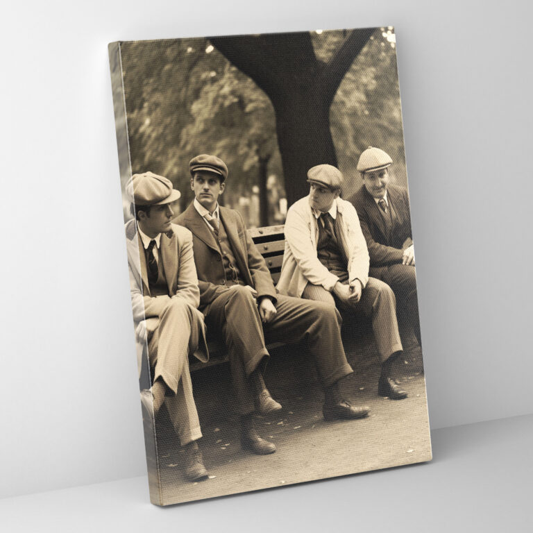 Old Peoples Canvas Print - Old Peoples, Canvas, Wall Art, Canvas Print