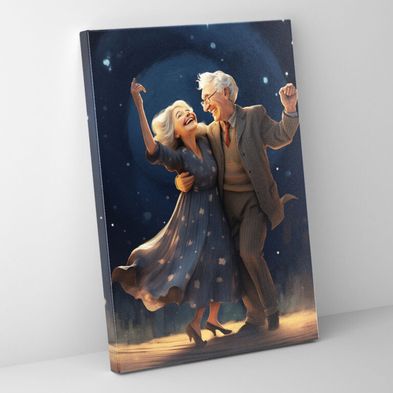 Old Peoples Wall Decoration - Old Peoples, Canvas Wall Art, Wall Art, Canvas Print