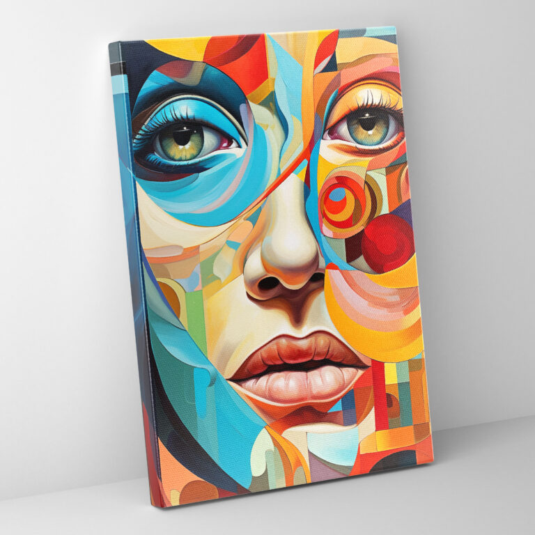 Old Peoples Wall Art - Old Peoples, Canvas Print, Wall Art, Vibrant Colors