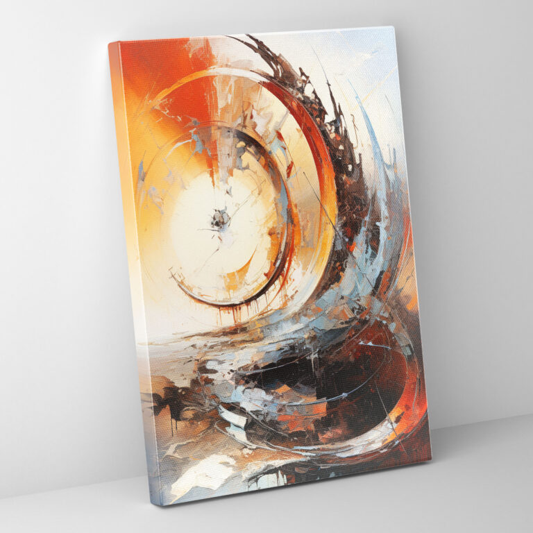 Old Peoples Wall Art - Old Peoples, Swirling Composition, Elegance, Aging Process