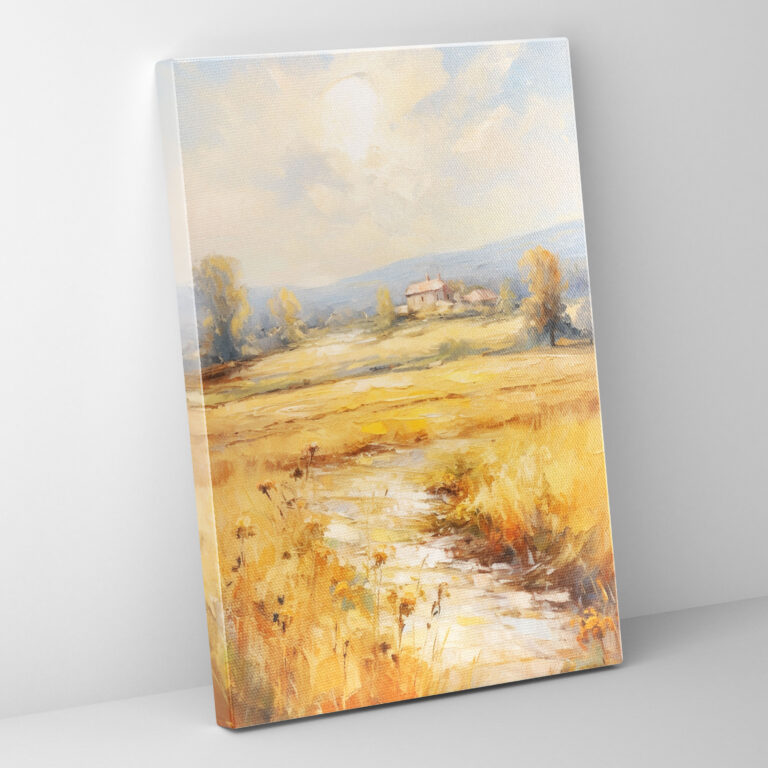 Oppenheimer Canvas Print - Impressionist Landscape Wall Art - Oppenheimer, Canvas Print, Wall Art, Home Decoration