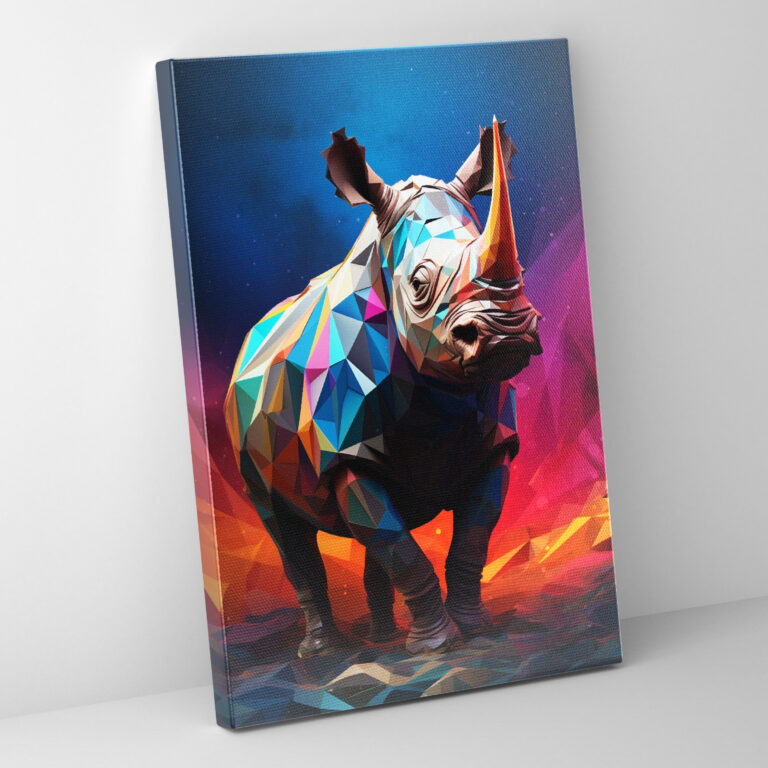 Origami Animals Wall Art - Origami, Canvas Wall Art, Origami Animals, Canvas Print