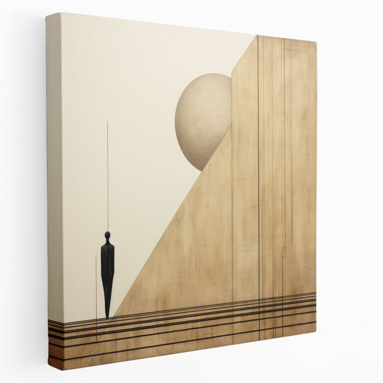 Papyrus Wall Art - Minimalist Contemporary Canvas Print - Papyrus, Sophisticated, Home Decoration, Contemporary Art
