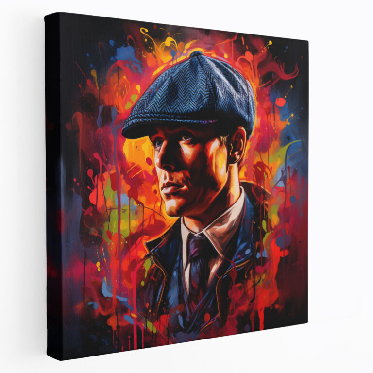 Peaky Blinders Graffiti Wall Art - Peaky Blinders, Canvas Print, Canvas, Eye-Catching