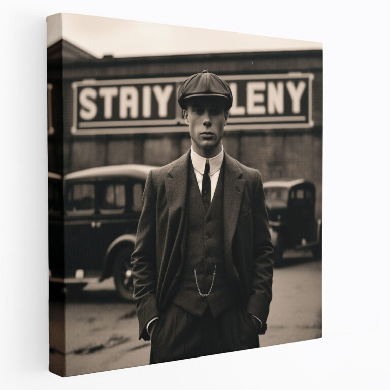Peaky Blinders Vintage Photograph - Peaky Blinders, Home Decoration, History, Vintage Photograph