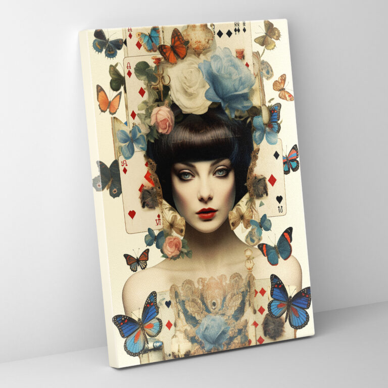 Playing Cards Wall Art - Playing Cards, Canvas Print, Vintage Aesthetics, Playing Cards